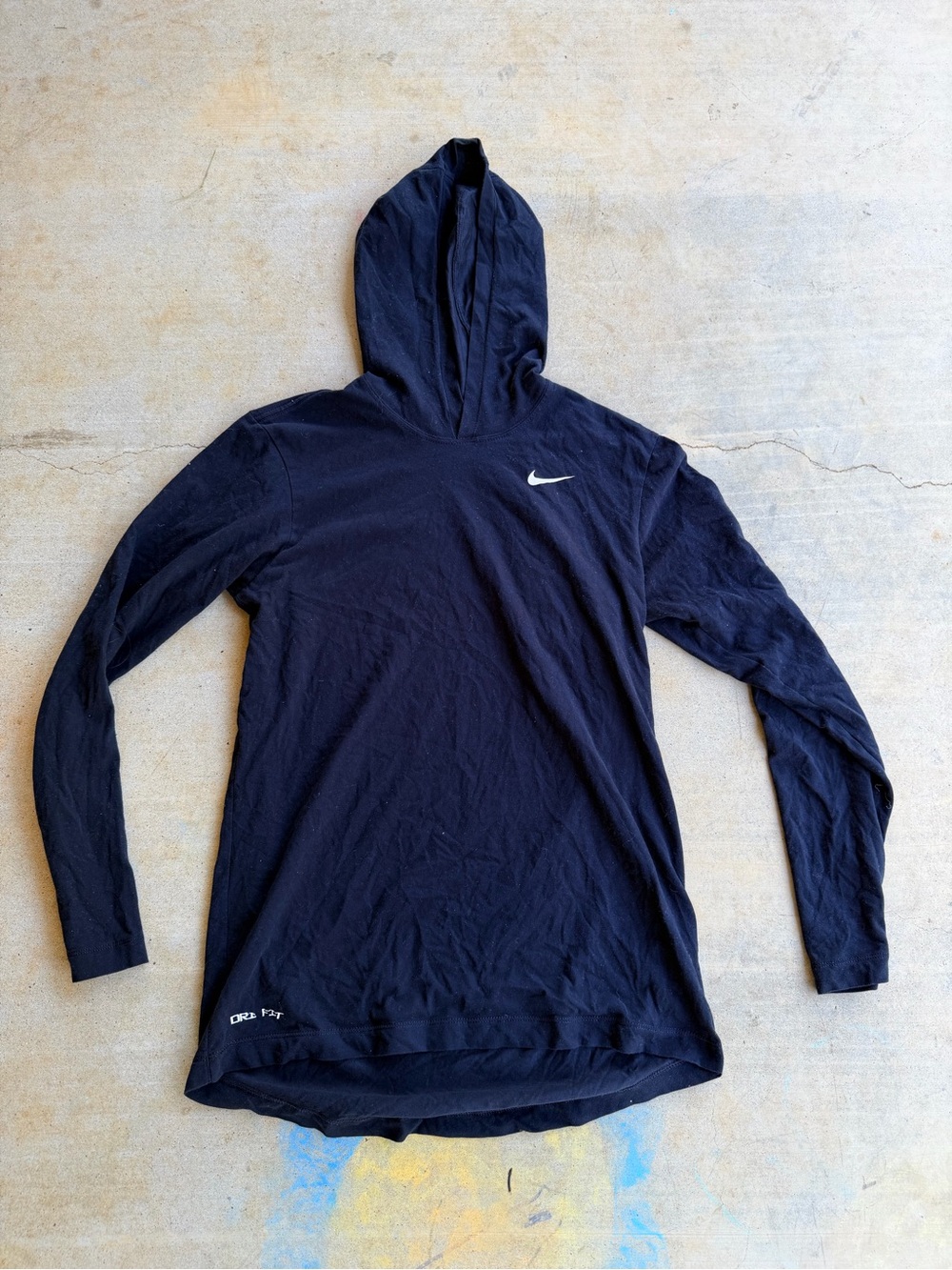 Nike cotton hooded shirt M